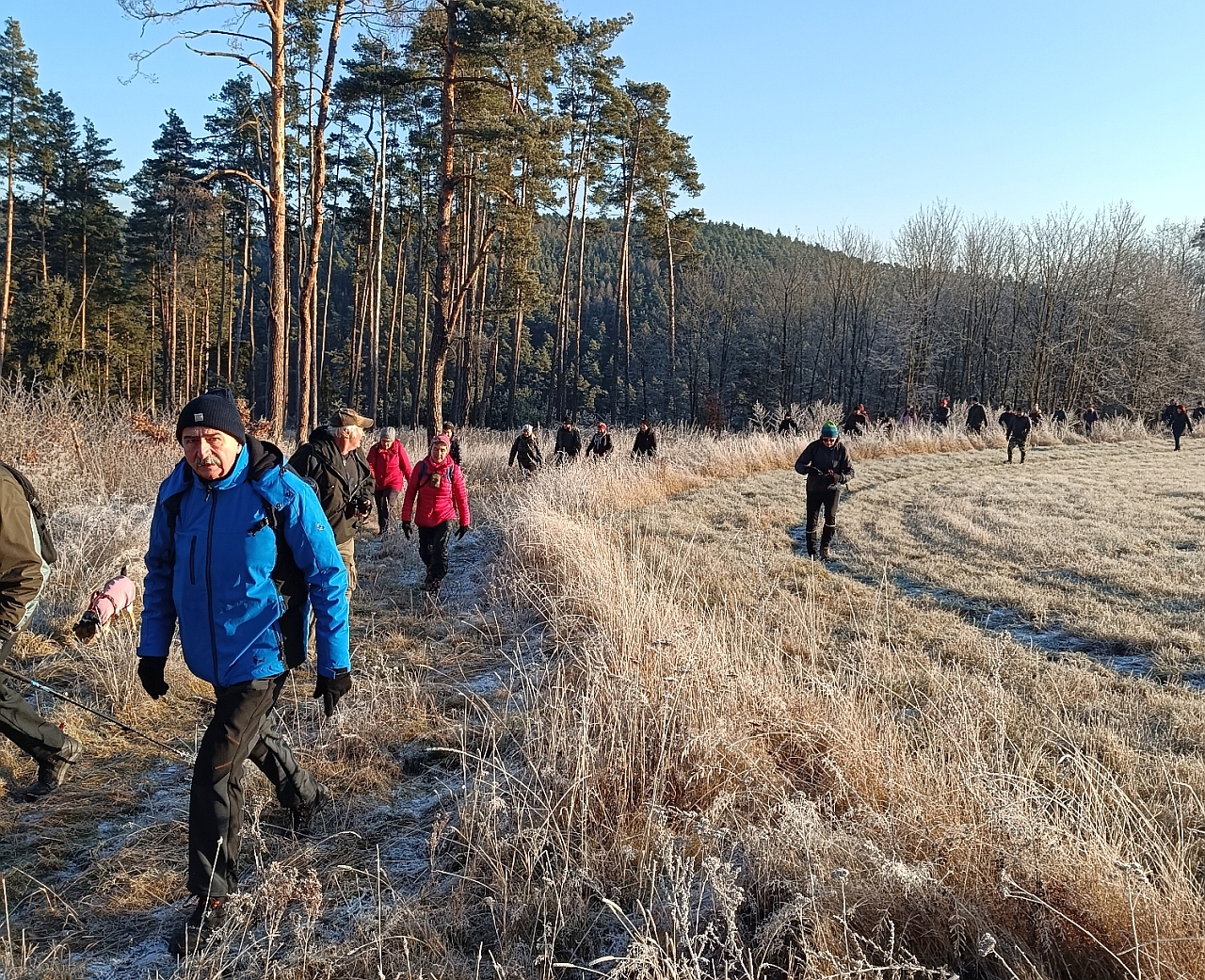 Pečení špekáčků pod hradem Gutštejn.