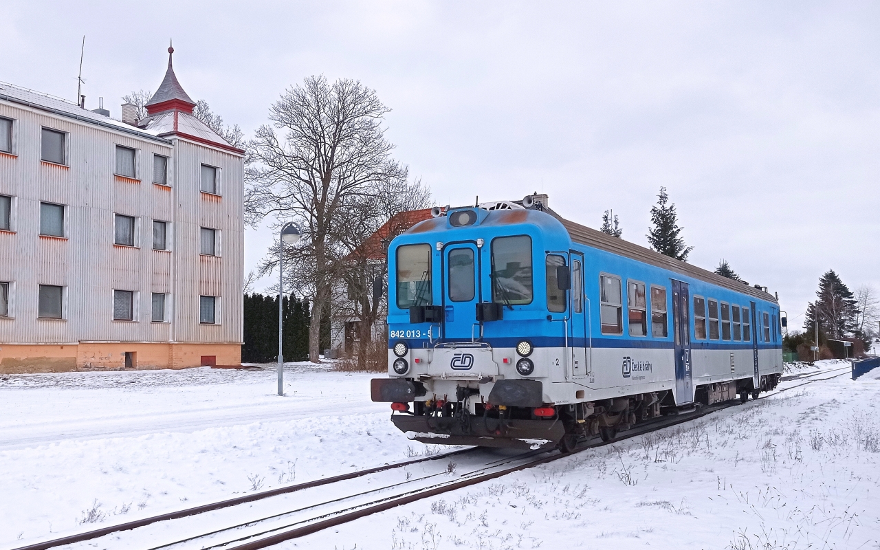 Zima v Konstantinových Lázních